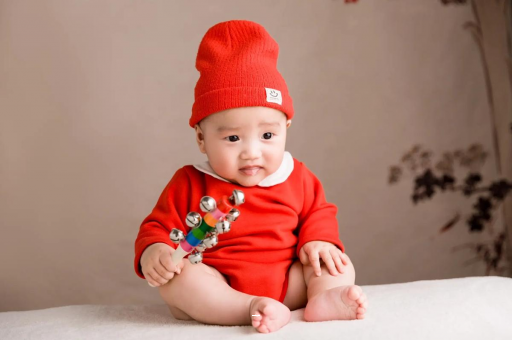 桐城宝宝睡觉头发出汗